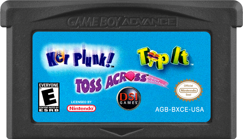 Kerplunk / Toss Across / Tip It media 5 for GameBoy Advance